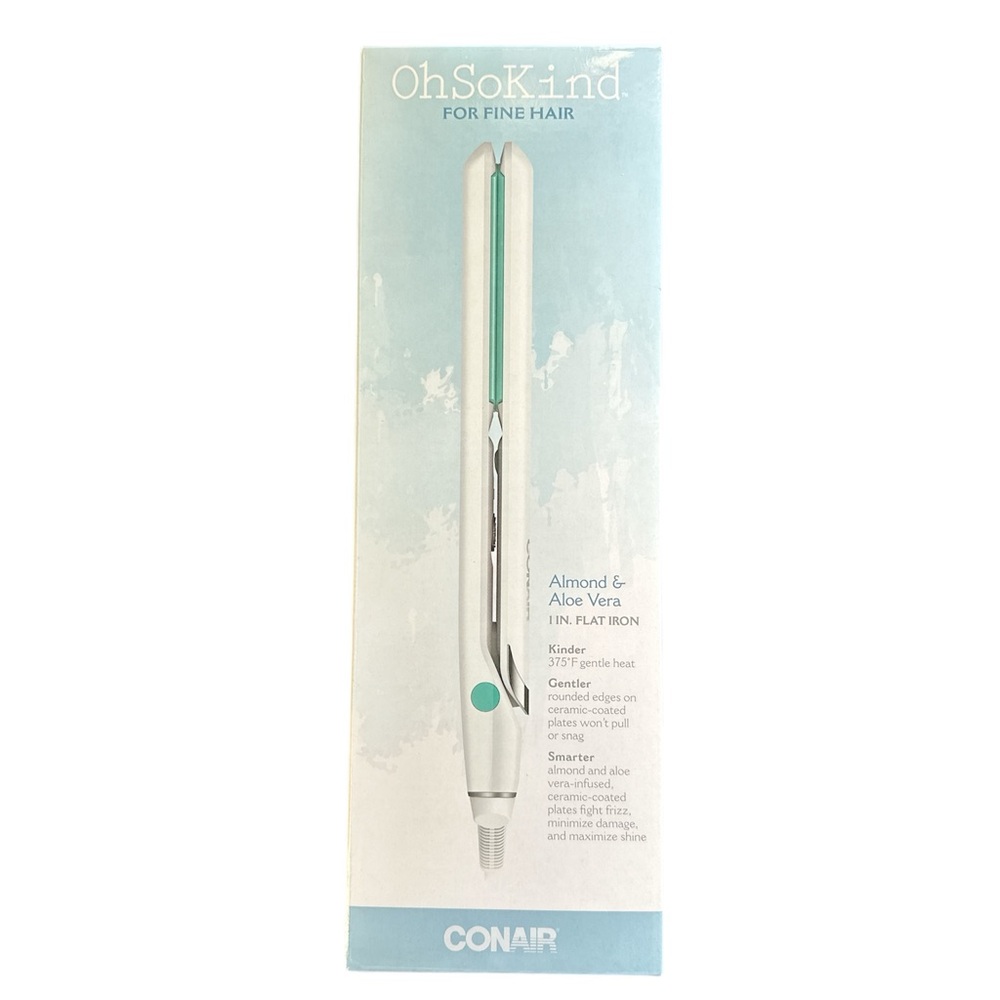 Conair OhSoKind Flat Iron - Silver